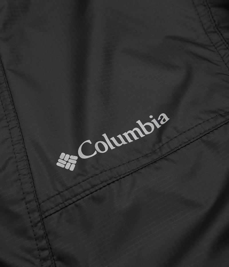 Columbia Trail Traveler Windbreaker Jacket in Black