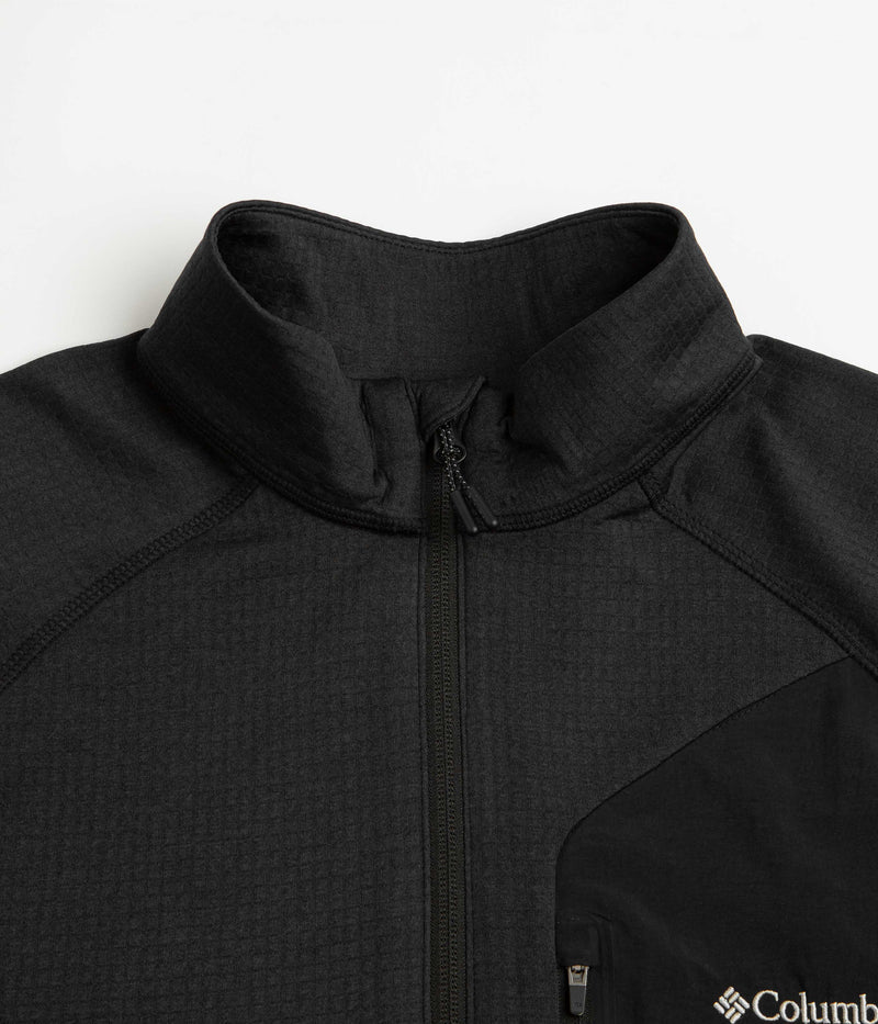 Columbia Triple Canyon Half Zip Fleece in Black