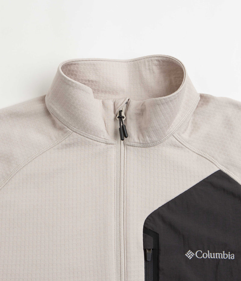 Columbia Triple Canyon Half Zip Fleece in Dark Stone