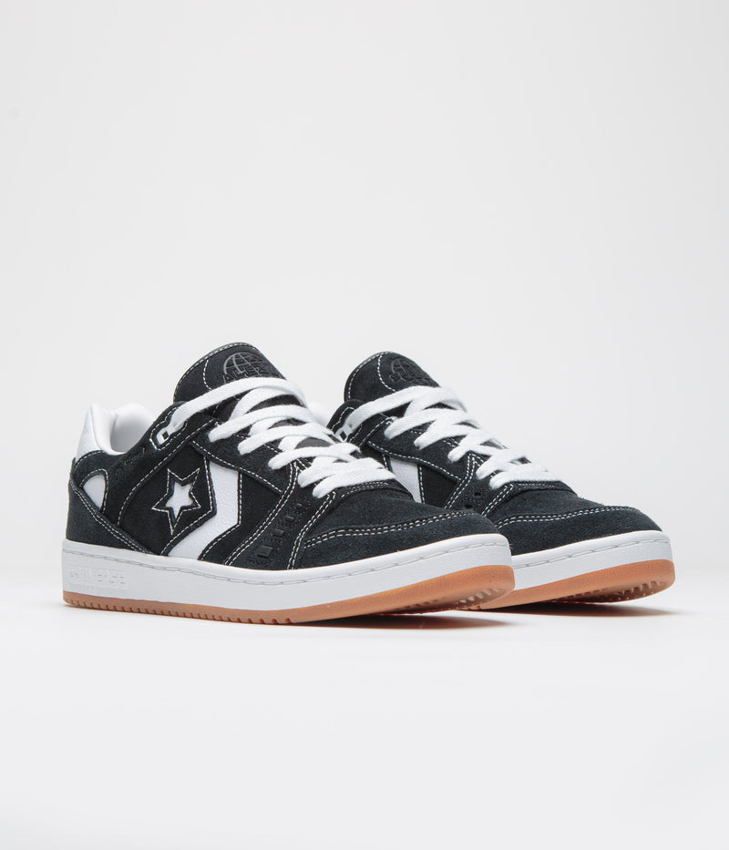 Converse AS-1 Pro Ox Shoes in Black and White / Gum
