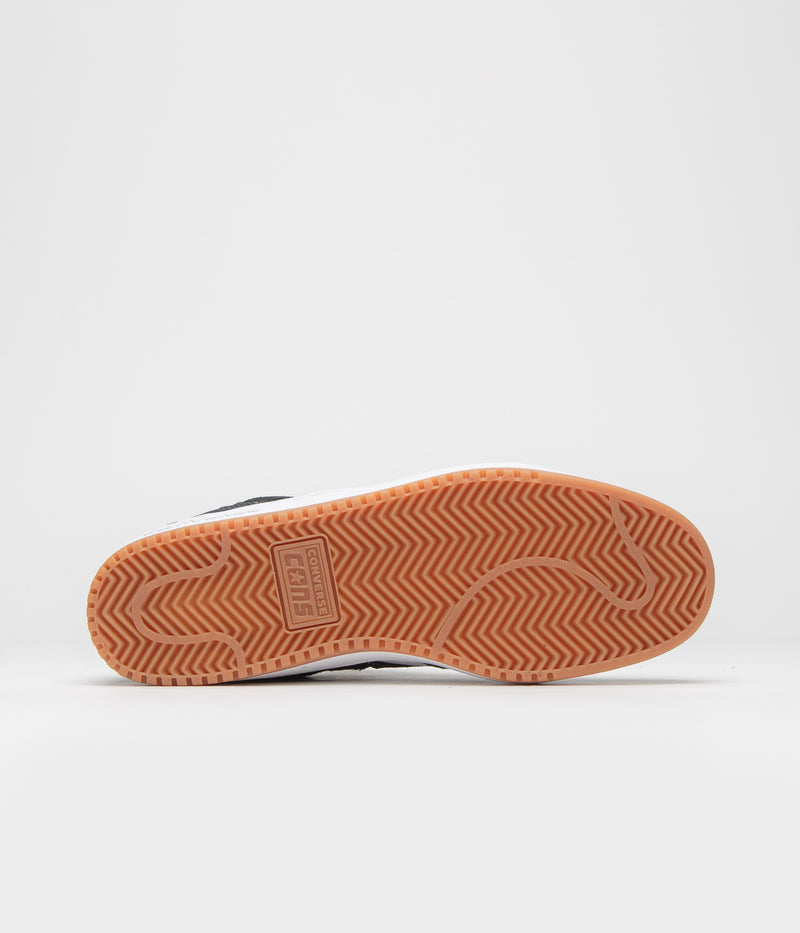 Converse AS-1 Pro Ox Shoes in Black and White / Gum