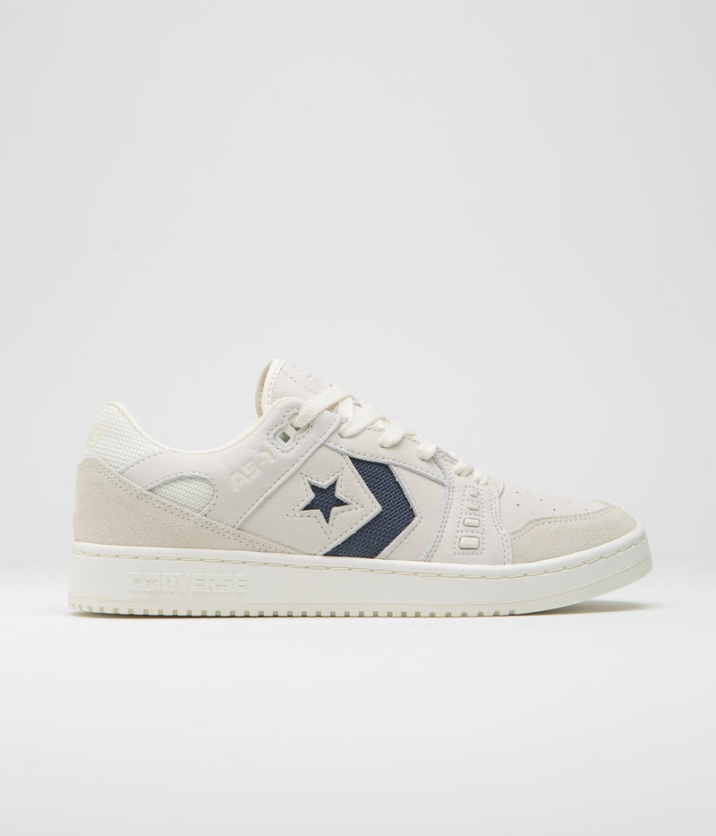 Converse AS-1 Pro Ox Shoes in Egret and Navy / Red