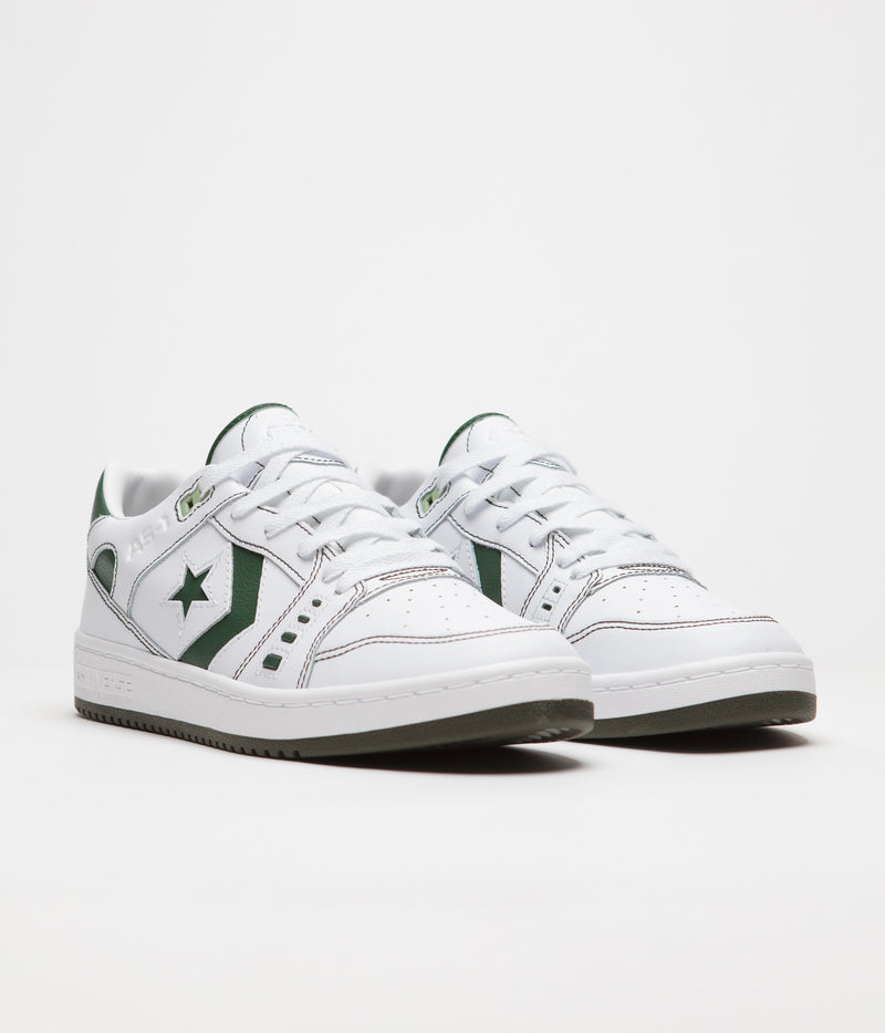 Converse AS-1 Pro Ox Shoes in White and Fir / White