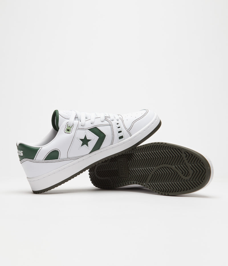 Converse AS-1 Pro Ox Shoes in White and Fir / White