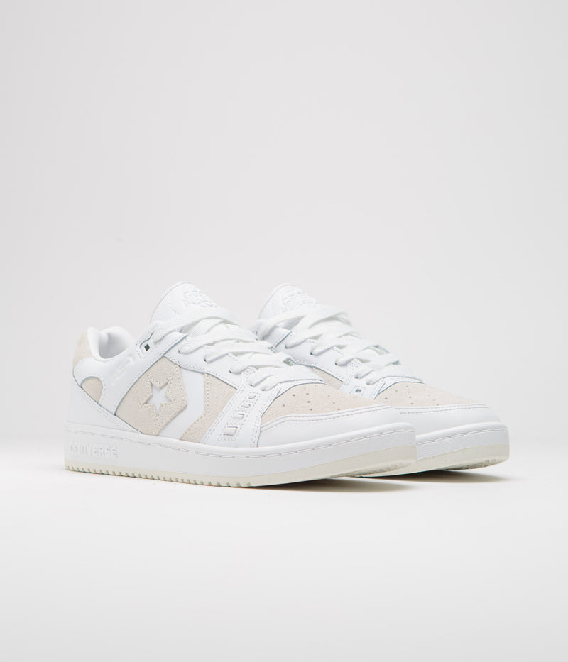 Converse AS-1 Pro Ox Shoes in White and Vaporous Gray / White