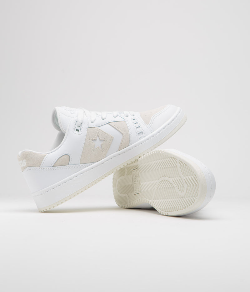 Converse AS-1 Pro Ox Shoes in White and Vaporous Gray / White