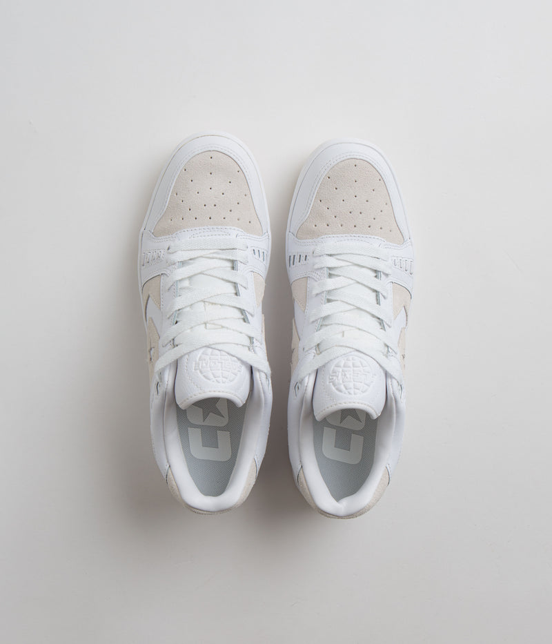 Converse AS-1 Pro Ox Shoes in White and Vaporous Gray / White