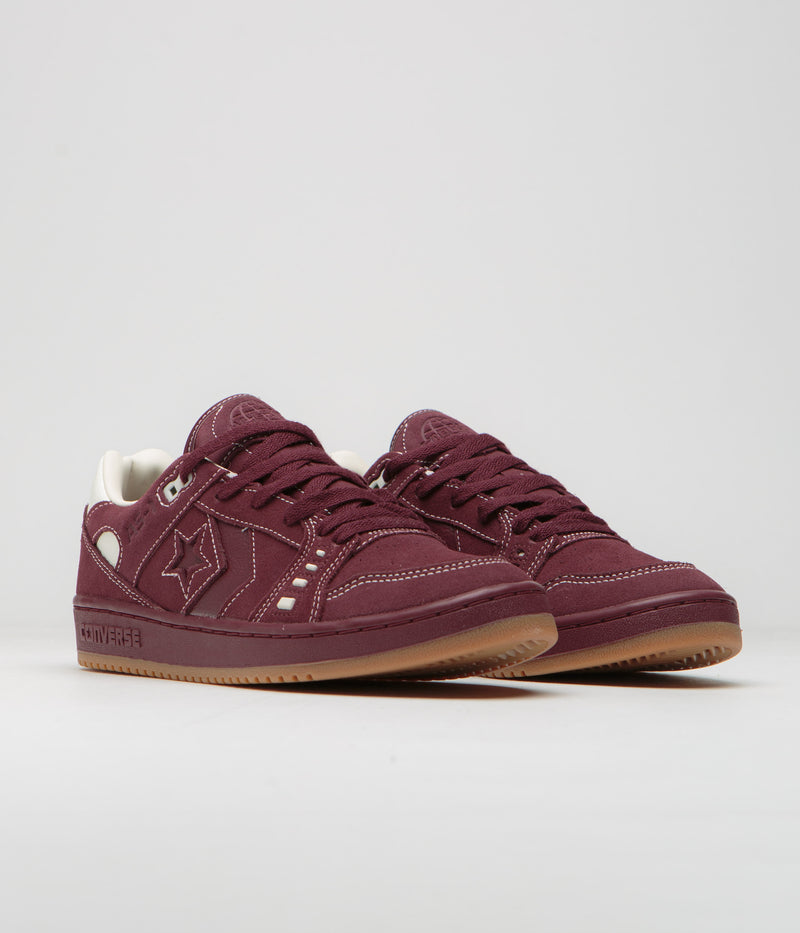 Converse AS-1 Pro Shoes in Dark Burgundy and Egret / Gum