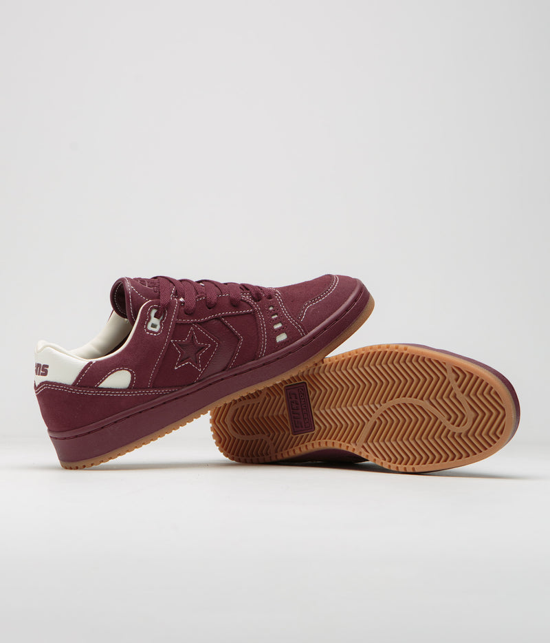 Converse AS-1 Pro Shoes in Dark Burgundy and Egret / Gum