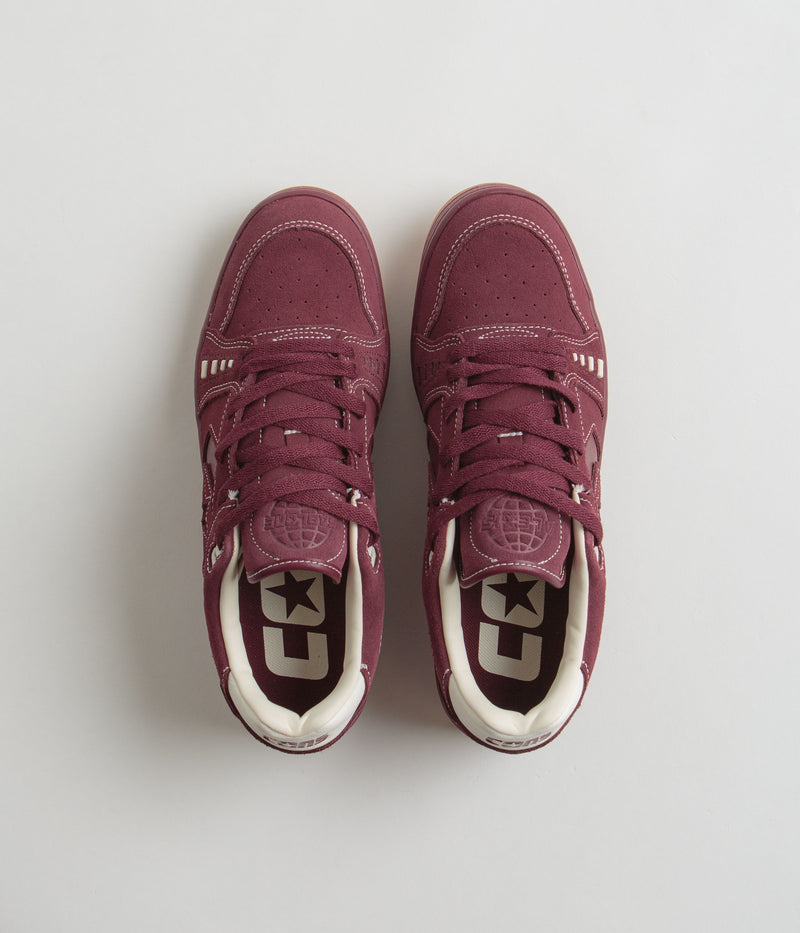 Converse AS-1 Pro Shoes in Dark Burgundy and Egret / Gum