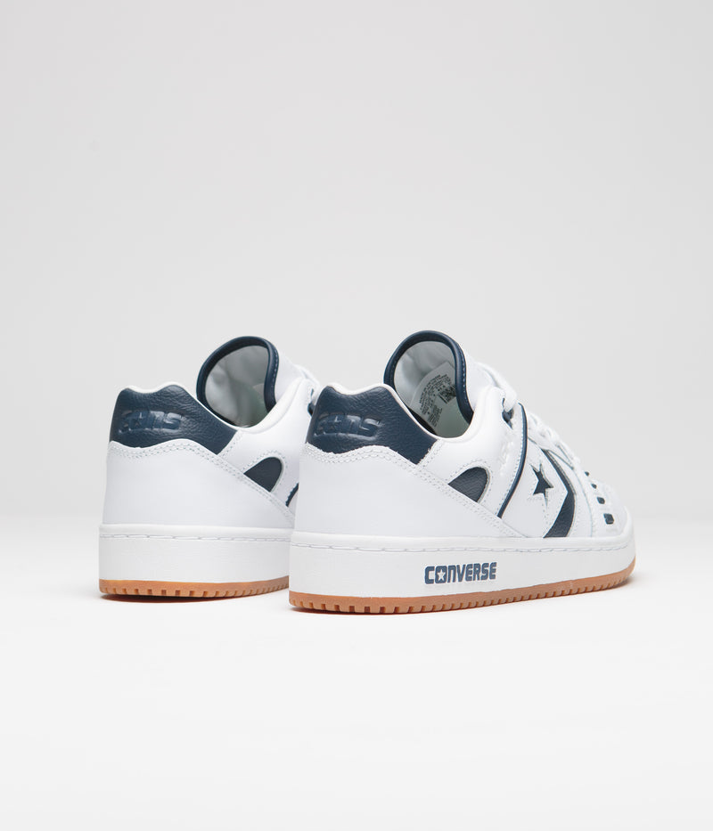 Converse AS-1 Pro Shoes in White and Navy / Gum