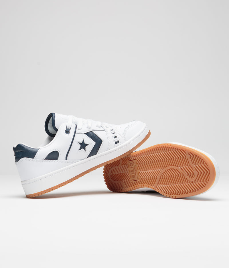 Converse AS-1 Pro Shoes in White and Navy / Gum