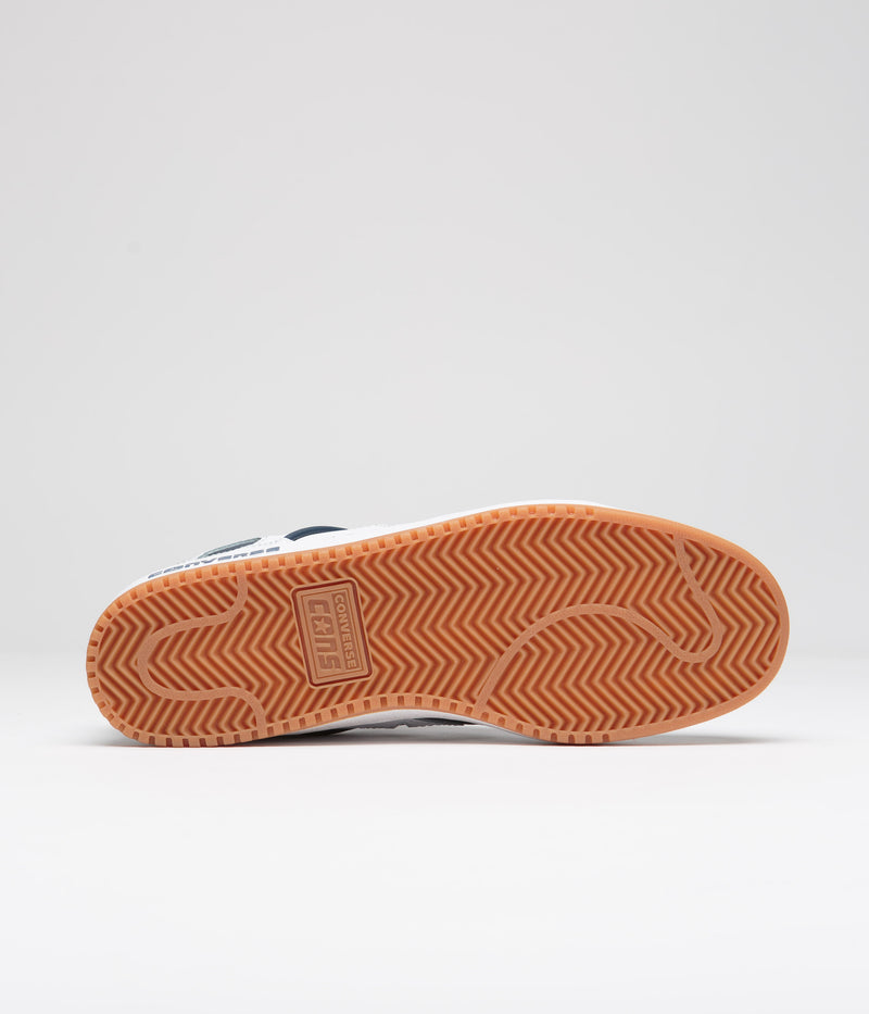 Converse AS-1 Pro Shoes in White and Navy / Gum
