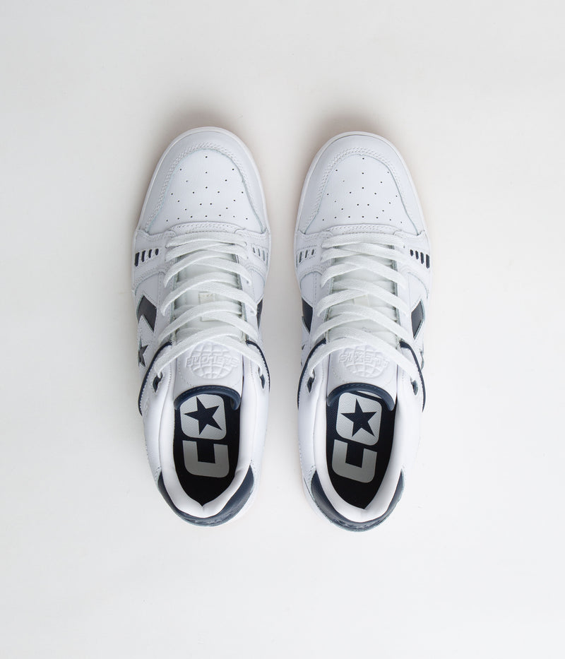 Converse AS-1 Pro Shoes in White and Navy / Gum