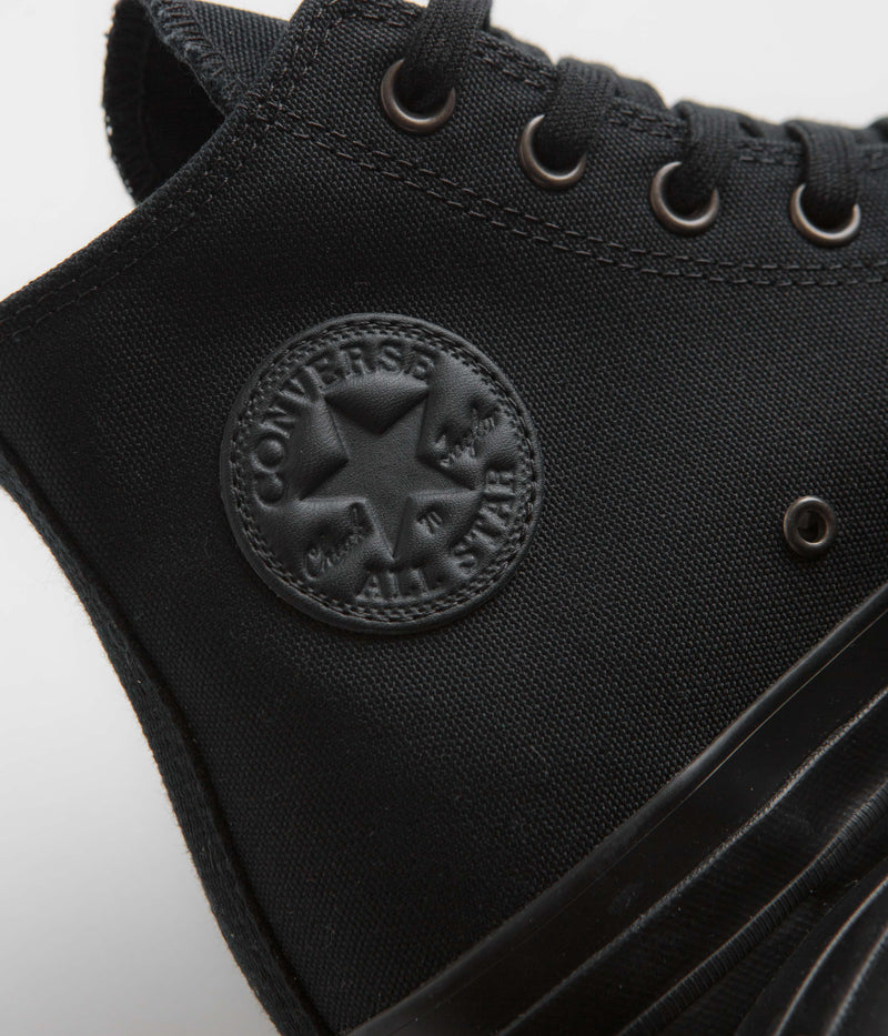 Converse Chuck 70 Hi Shoes in Black and Almost Black / Black