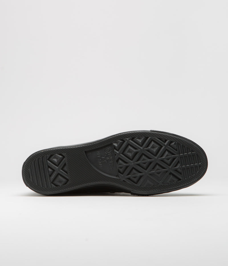 Converse Chuck 70 Hi Shoes in Black and Almost Black / Black