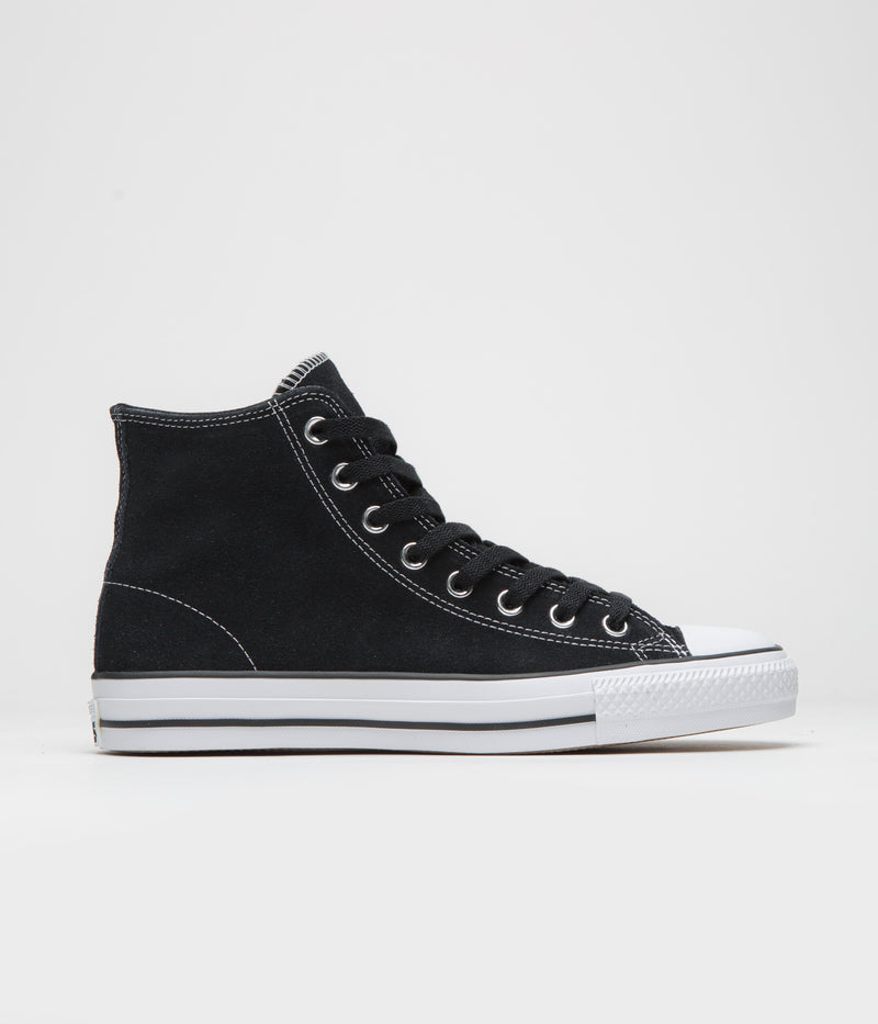 Converse Cons CTAS Pro Hi Shoes in Black and Black / White