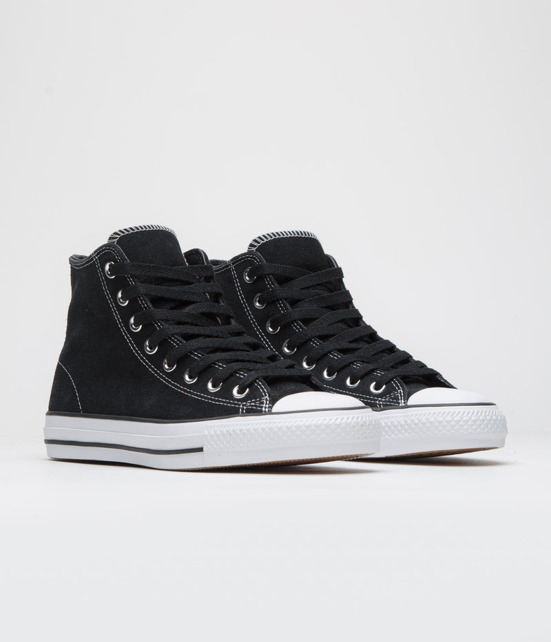 Converse Cons CTAS Pro Hi Shoes in Black and Black / White