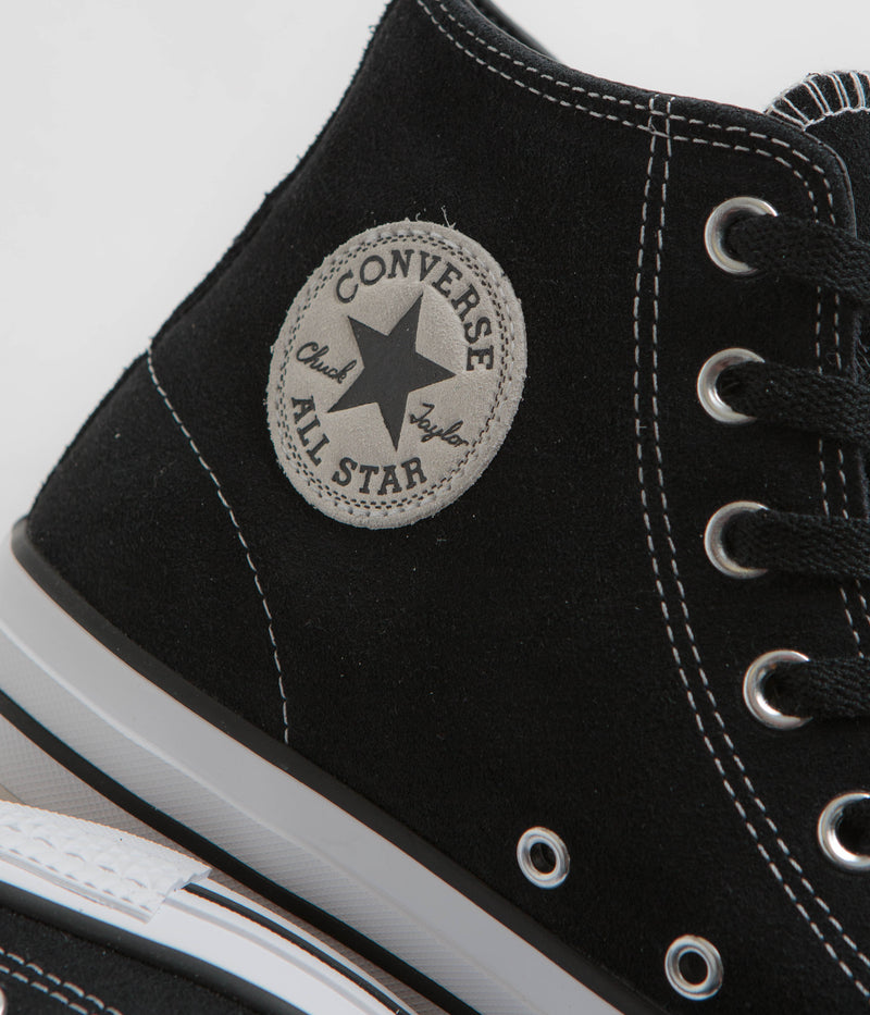 Converse Cons CTAS Pro Hi Shoes in Black and Black / White