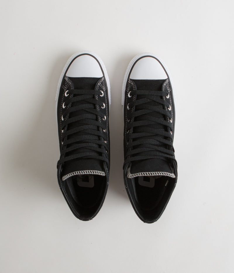 Converse Cons CTAS Pro Hi Shoes in Black and Black / White