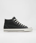 Converse Cons CTAS Pro Mid Cut Off Shoes in Black and Black / Egret