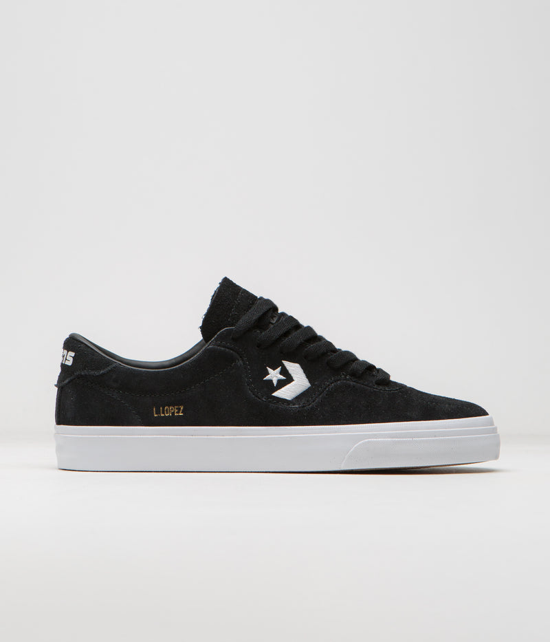 Converse Cons Louie Lopez Pro Ox Shoes in Black and Black / White