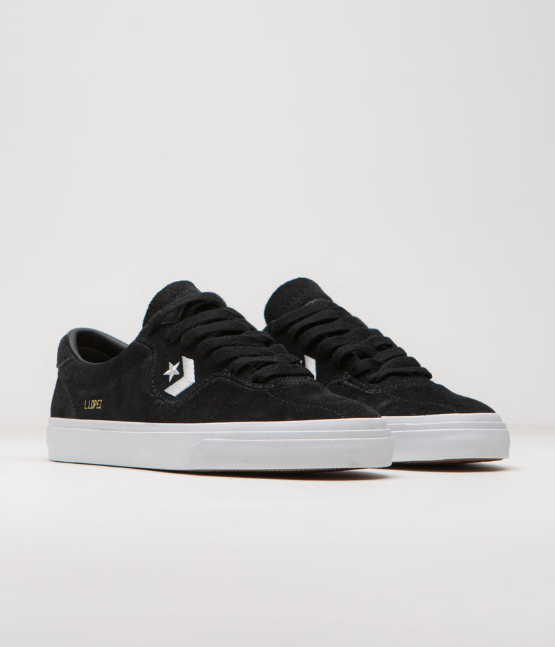Converse Cons Louie Lopez Pro Ox Shoes in Black and Black / White