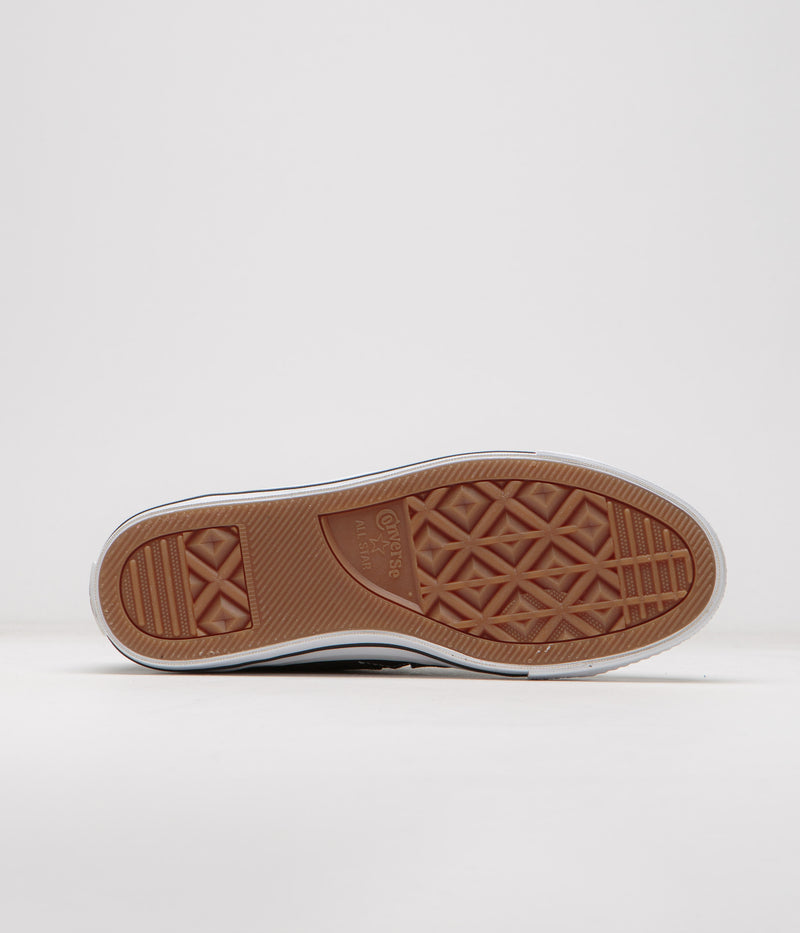 Converse Cons One Star Pro Suede Ox Shoes in Black and Black / White