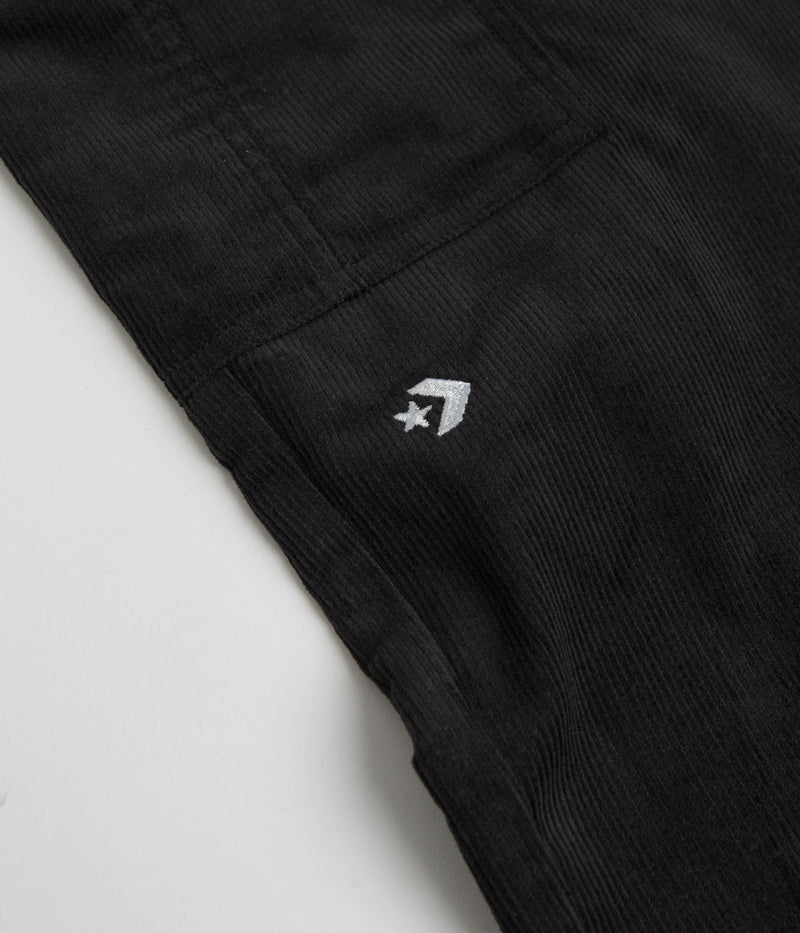 Converse Cord Cargo Pants in Black