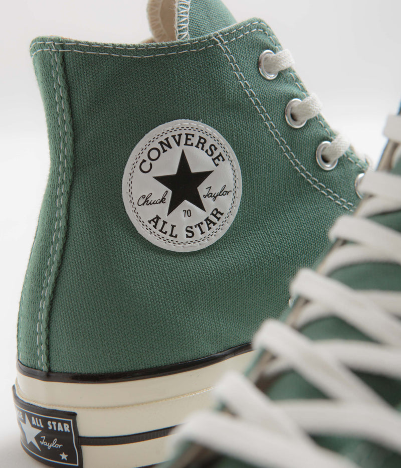 Converse CTAS 70's Hi Shoes in Admiral Elm and Egret / Black