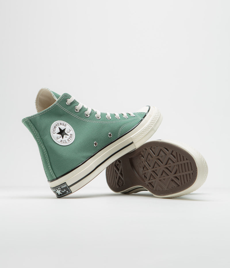 Converse CTAS 70's Hi Shoes in Admiral Elm and Egret / Black