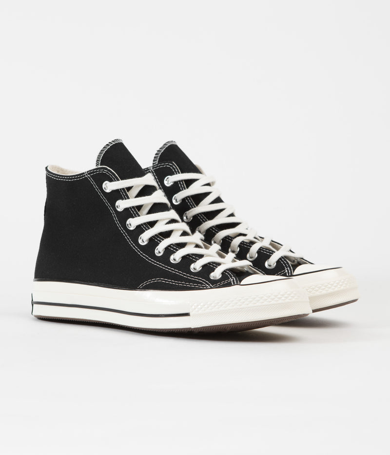 Converse CTAS 70's Hi Shoes in Black and Black / Egret