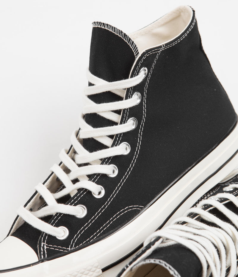 Converse CTAS 70's Hi Shoes in Black and Black / Egret