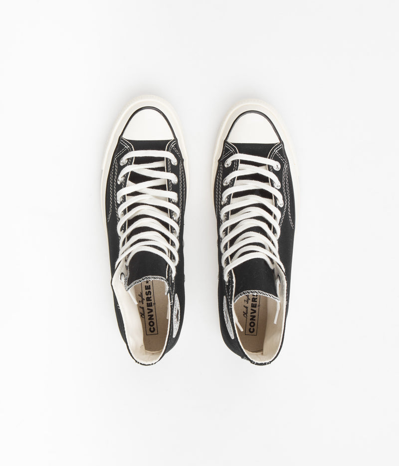 Converse CTAS 70's Hi Shoes in Black and Black / Egret
