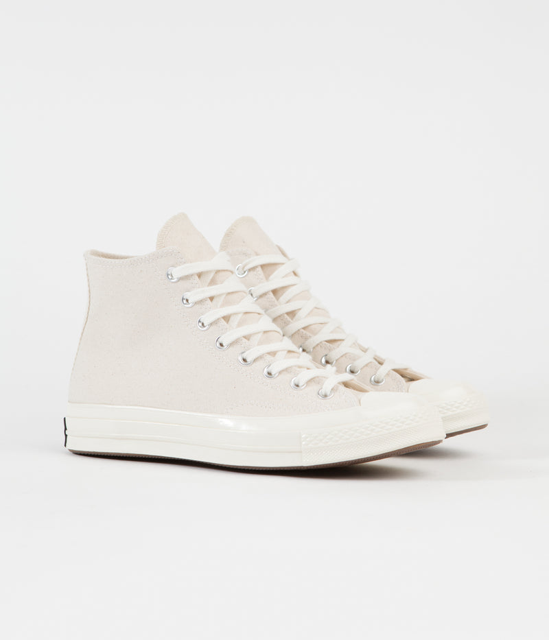 Converse CTAS 70's Hi Shoes in Natural and Black / Egret