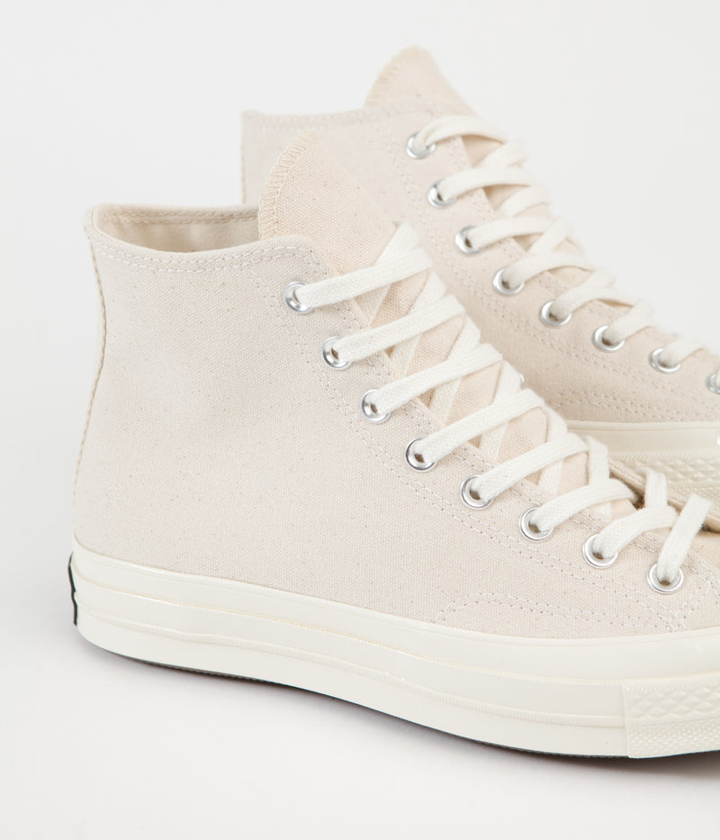Converse CTAS 70's Hi Shoes in Natural and Black / Egret