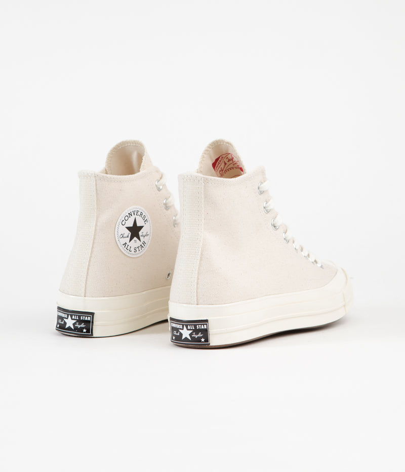 Converse CTAS 70's Hi Shoes in Natural and Black / Egret