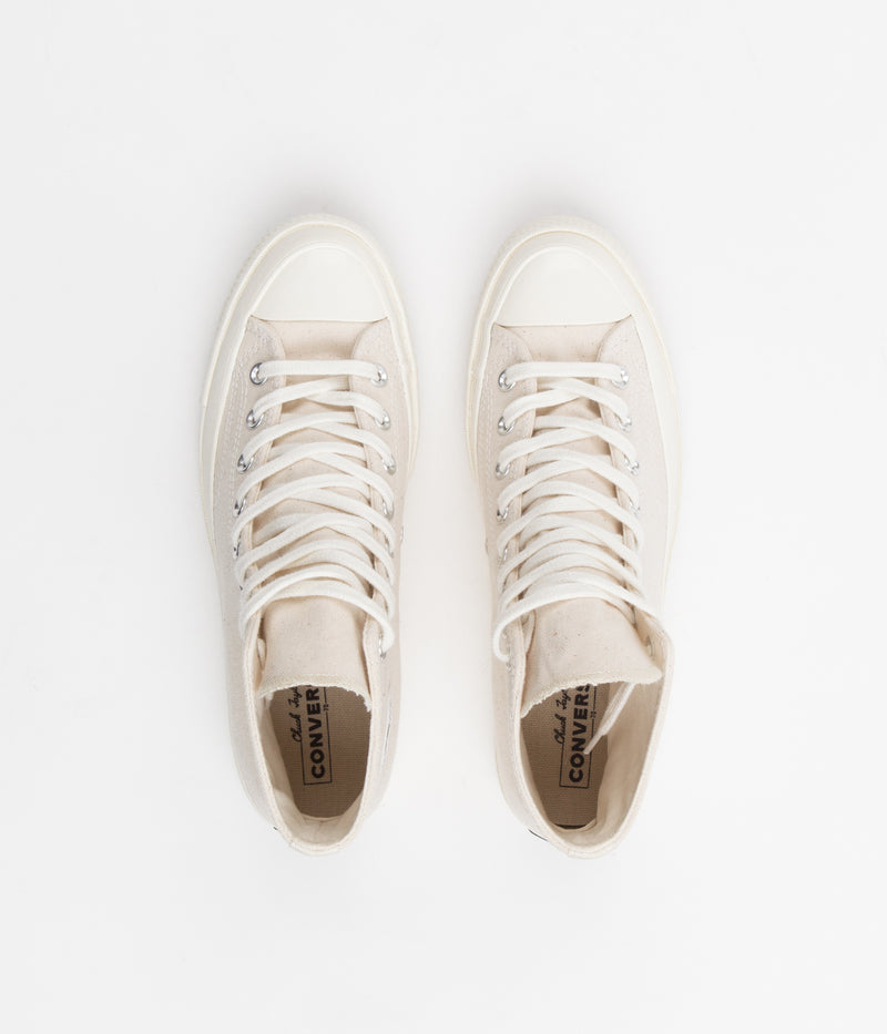 Converse CTAS 70's Hi Shoes in Natural and Black / Egret
