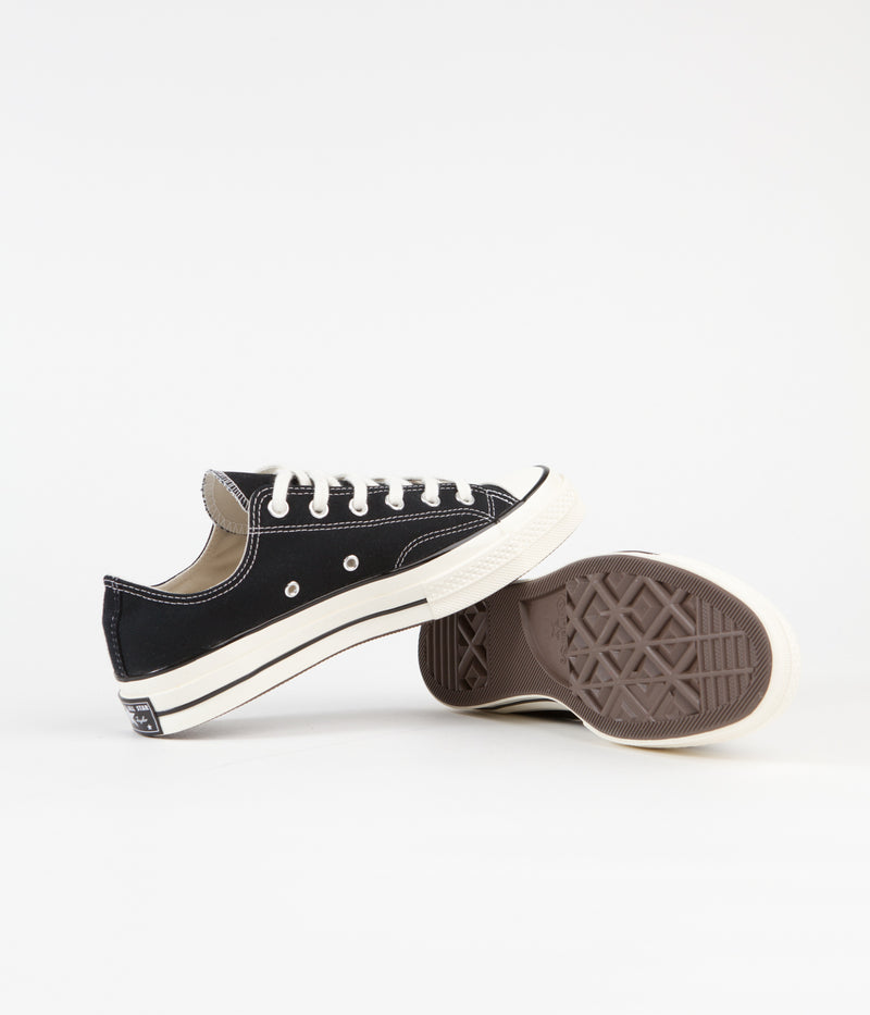 Converse CTAS 70's Ox Shoes in Black and Black / Egret