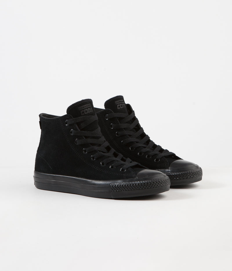 Converse CTAS Pro Hi Shoes in Mono Black