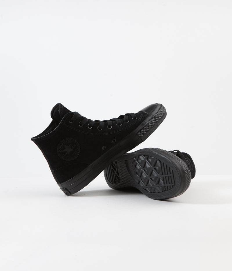 Converse CTAS Pro Hi Shoes in Mono Black