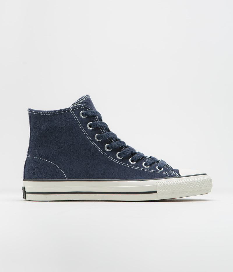 Converse CTAS Pro Hi Shoes in Navy and Egret / Black