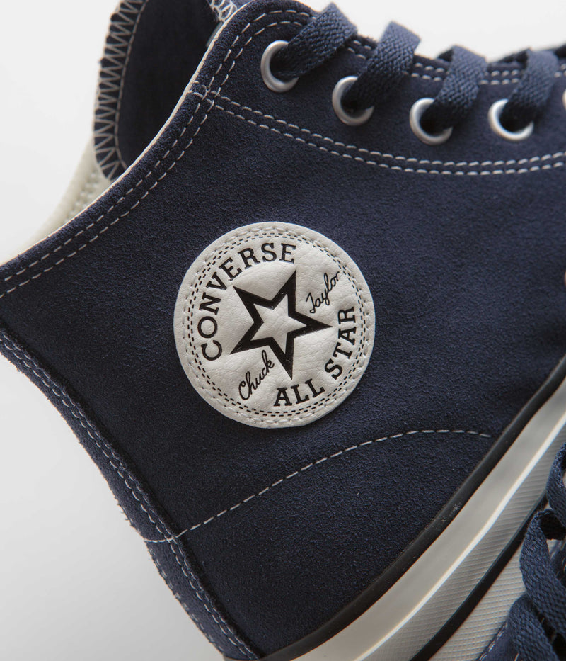 Converse CTAS Pro Hi Shoes in Navy and Egret / Black