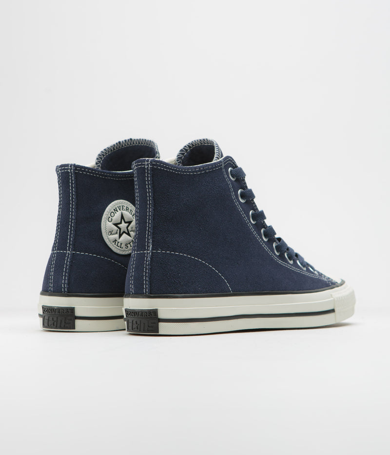 Converse CTAS Pro Hi Shoes in Navy and Egret / Black