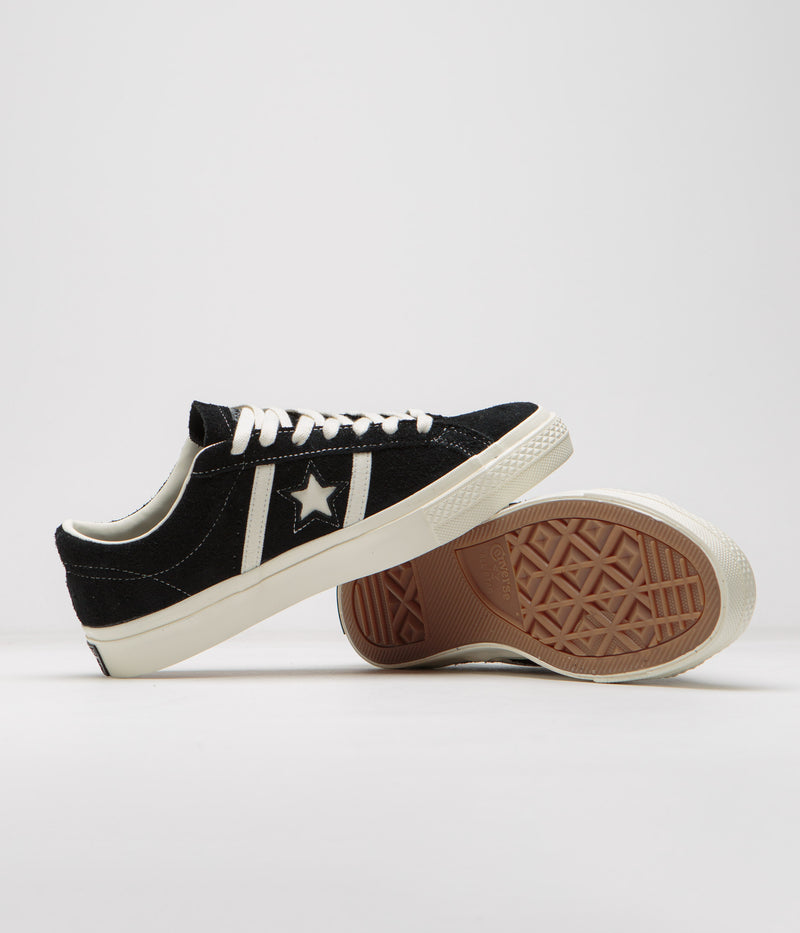 Converse One Star Academy Pro Shoes in Black and Egret / Egret