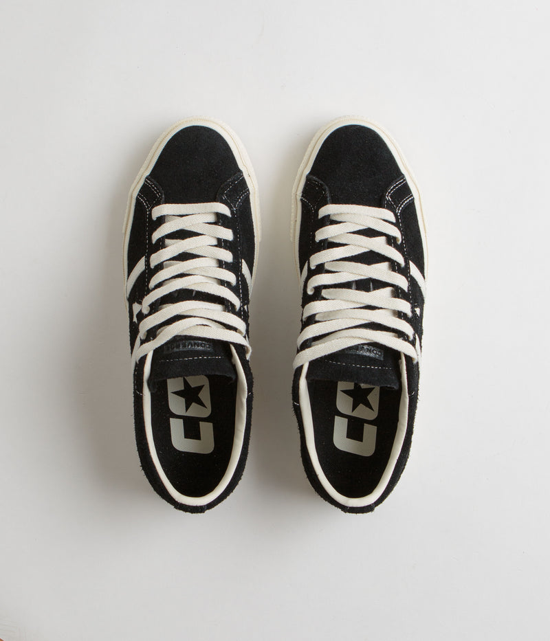 Converse One Star Academy Pro Shoes in Black and Egret / Egret