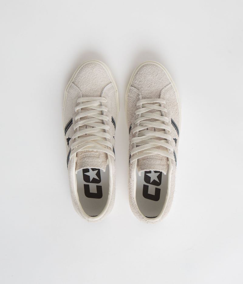 Converse One Star Academy Pro Shoes in Egret and Black / Egret