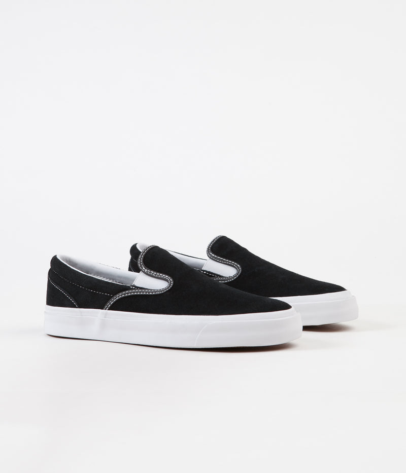 Converse One Star CC Slip On Shoes in Black and White / White