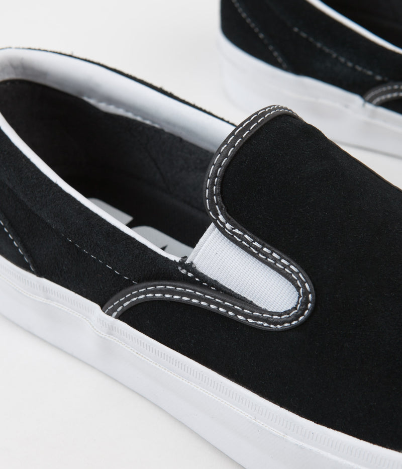 Converse One Star CC Slip On Shoes in Black and White / White