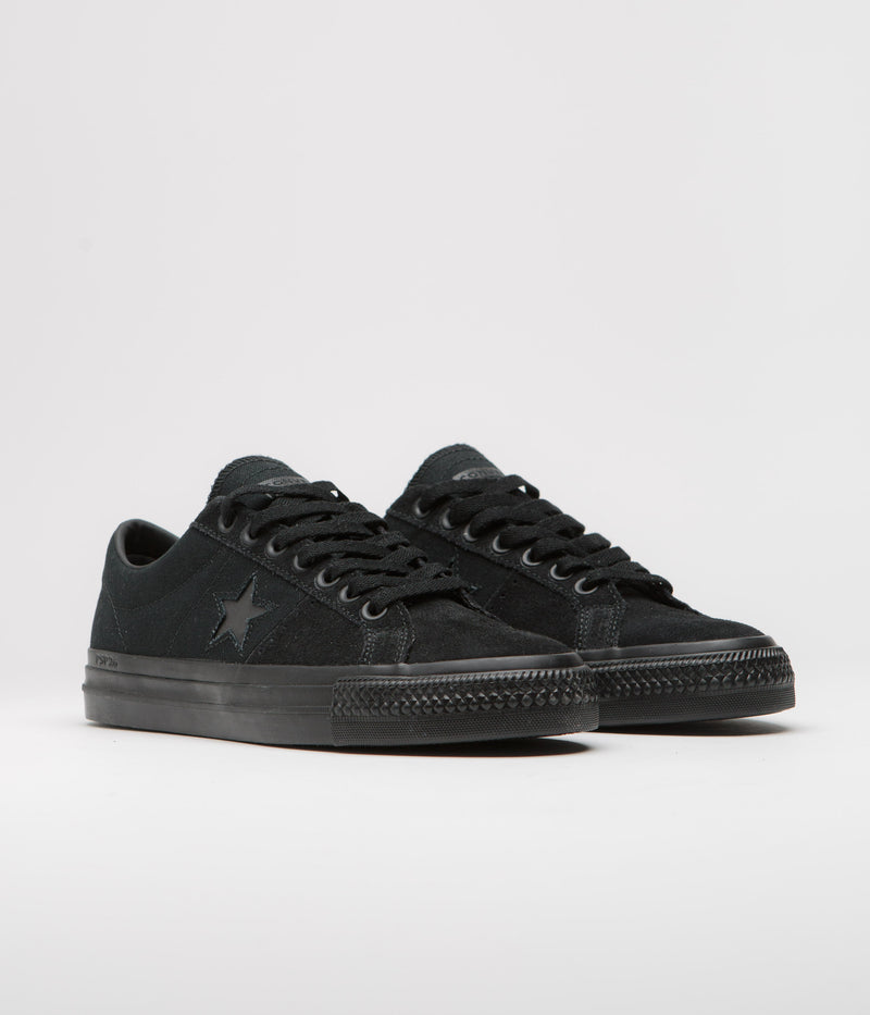 Converse One Star Pro Ox Sean Greene Shoes in Black and Sap Green